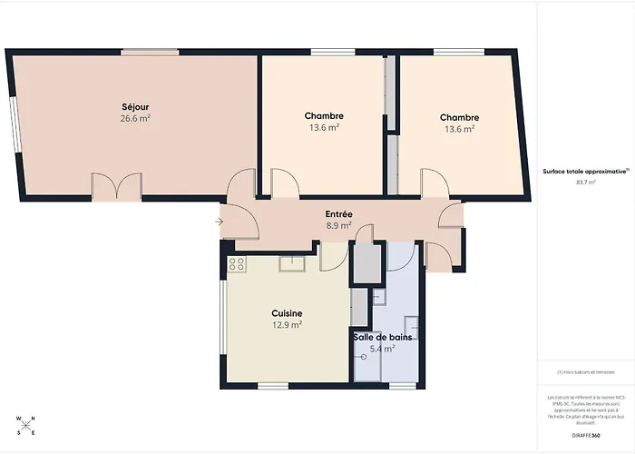 Maison Pour 4 Avec Terrasse - Centre 蒙蒂尼亚克
